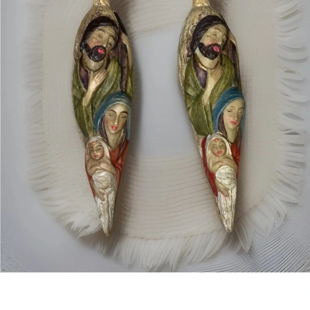 Handcrafted Religious Holiday Ornaments